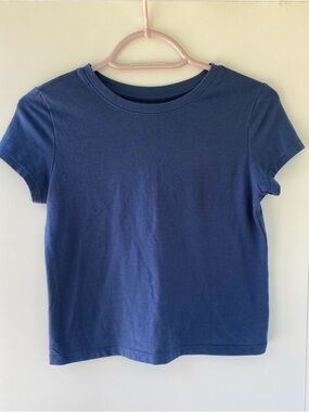 art class Navy Short-Sleeve Crewneck Tee Baby Tee